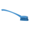 Hygiene 4186-3 afwasborstel lange steel, blauw, harde vezels, 415mm